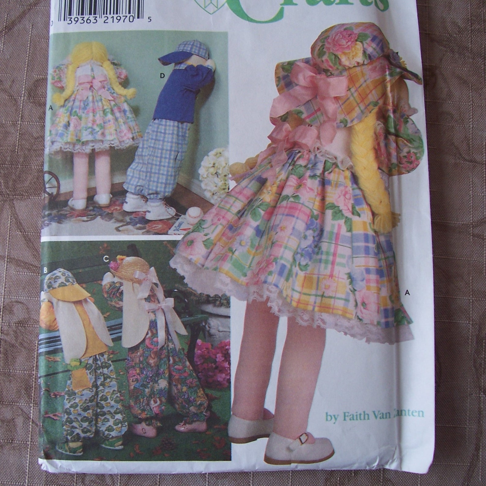 Vintage Simplicity 8268 Sewing Pattern for Pouting Dolls. Etsy