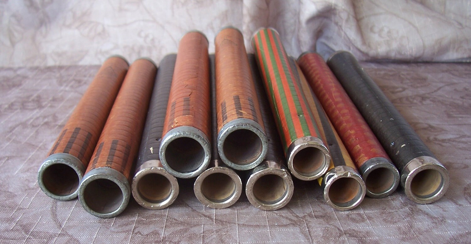 Vintage American Paper Tube Co. thread cones industrial. Etsy