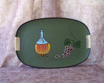 Vintage MCM hand painted Tilso tray made in Japan.  B651-.50.