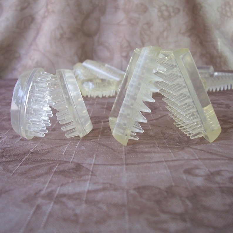 Vintage group of 18 assorted furniture coasters for carpet. Etsy