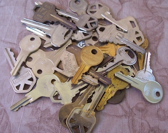 Group of 38 old keys assorted patinas and ages.  Set DDD. T714-0.