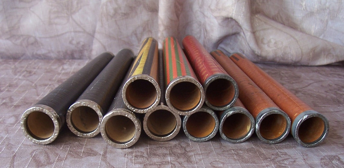 Vintage American Paper Tube Co. thread cones industrial. Etsy