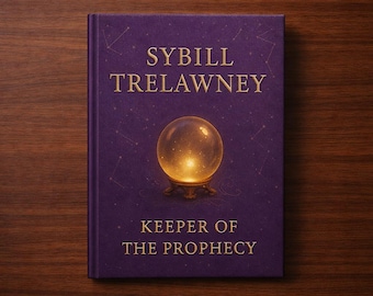 Sybill Trelawney: Widząca, której nikt nie uwierzył, nieoficjalny ebook stworzony przez fanów, dogłębna analiza magii, cyfrowy PDF
