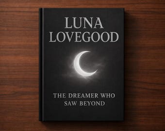 Luna Lovegood: The Girl Who Saw Everything, An Unofficial Fan-Created Ebook, Wizarding Deep Dive, Digital PDF