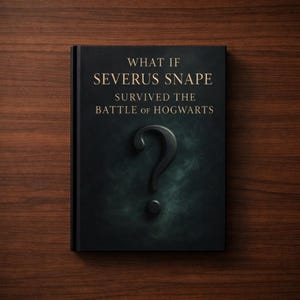 What If Snape Survived? An Alternate Ending, Unofficial Fan-Created Fiction, Wizarding Fantasy, Digital PDF
