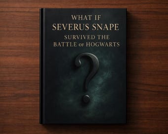 What If Snape Survived? An Alternate Ending, Unofficial Fan-Created Fiction, Wizarding Fantasy, Digital PDF