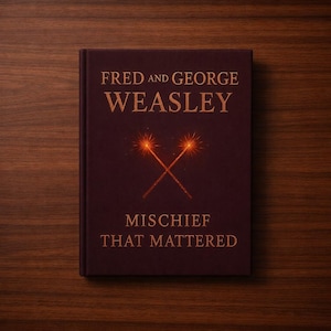 Fred and George Weasley Wizarding Fantasy Story Magic Rebellion Brotherhood Humor Dark Wizard World Ebook