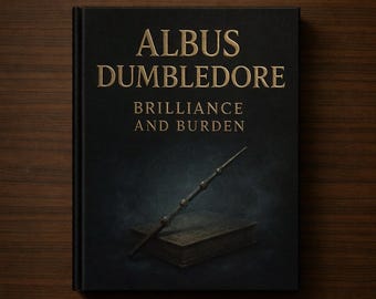 Albus Dumbledore: Brilliance and Burden, An Unofficial Fan-Created Ebook, Wizarding Deep Dive, Digital PDF