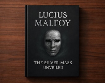 Lucius Malfoy: The Silver Mask Unveiled, An Unofficial Fan-Created Ebook, Dark Wizard Deep Dive, Digital PDF