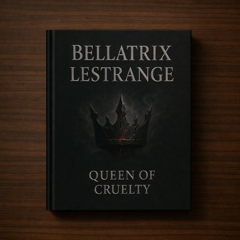 Bellatrix Lestrange: Queen of Cruelty, An Unofficial Fan-Created Ebook, Dark Wizard Deep Dive, Digital PDF image 1
