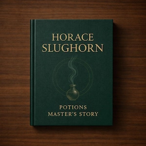 Horace Slughorn: Der Sammler der Seelen, Ein inoffizielles, von Fans erstelltes E-Book, Zauberer-Deko, digitales PDF