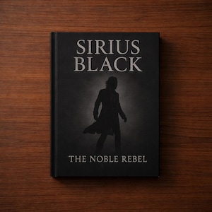 Sirius Black: El Noble Rebelde, un libro electrónico no oficial creado por fans, inmersión profunda en el mundo mágico, PDF digital