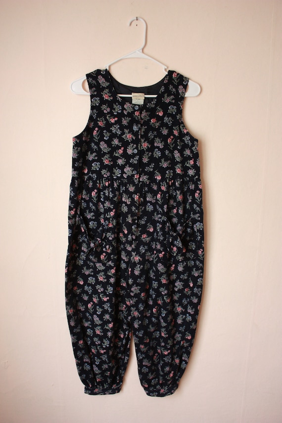 90s Laura Ashley Mother & Child Corduroy Jumpsuit