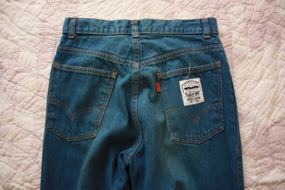 70s Levis Orange Tab Jeans Straight Leg High Waist