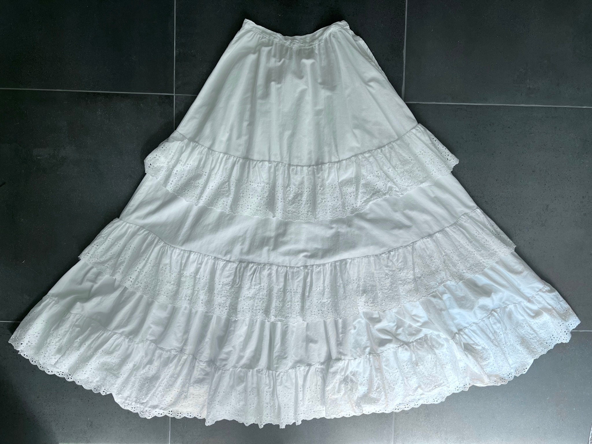 Vintage Cotton Petticoat 