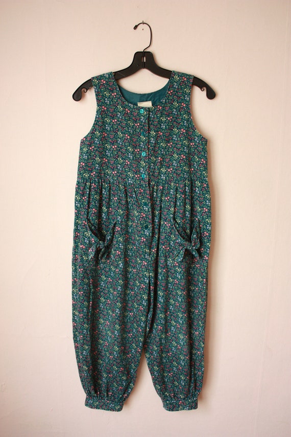 90s Laura Ashley Mother & Child Corduroy Jumpsuit