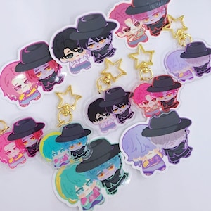 Saja Boys Keychain & Stickers