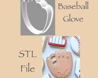 Baseball Glove - STL File - Digital Download