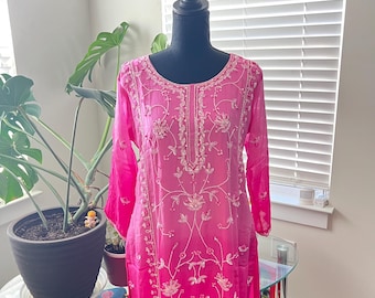 Pink Palazzo Salwar set Indian wear