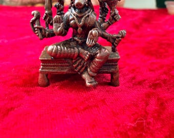 Copper Varahi Ammavaru Statue - 2inches