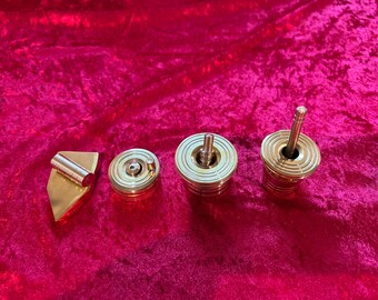 Brass Gowramma Set: South Indian Wedding Decor, Gauri Puja