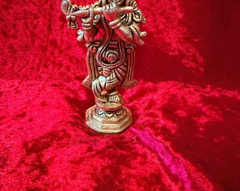 Brass Lord Krishna
