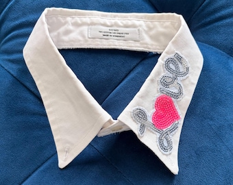 Verzierte abnehmbare Kragen