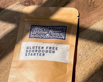 Dehydrated Gluten-Free Sourdough Starter: Organic, Wild-Fermented