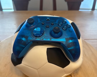 Soccer Ball themed X Box controller holder