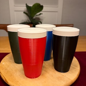 Vaso de viaje/para coche con semillas de girasol