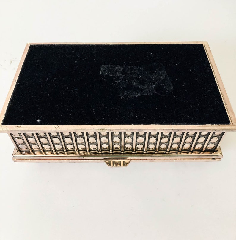 Unique Jewelry storage box Jewelry Organization Silver Plated Jewelry Box Antique Design Rectangular Box Women/'s Jewelry gift box