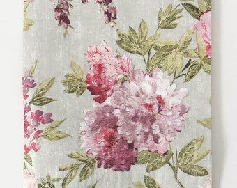 Pinks Purples Flower Paper Napkins set of TWO - Floral Napkins for Crafts & Decoupage