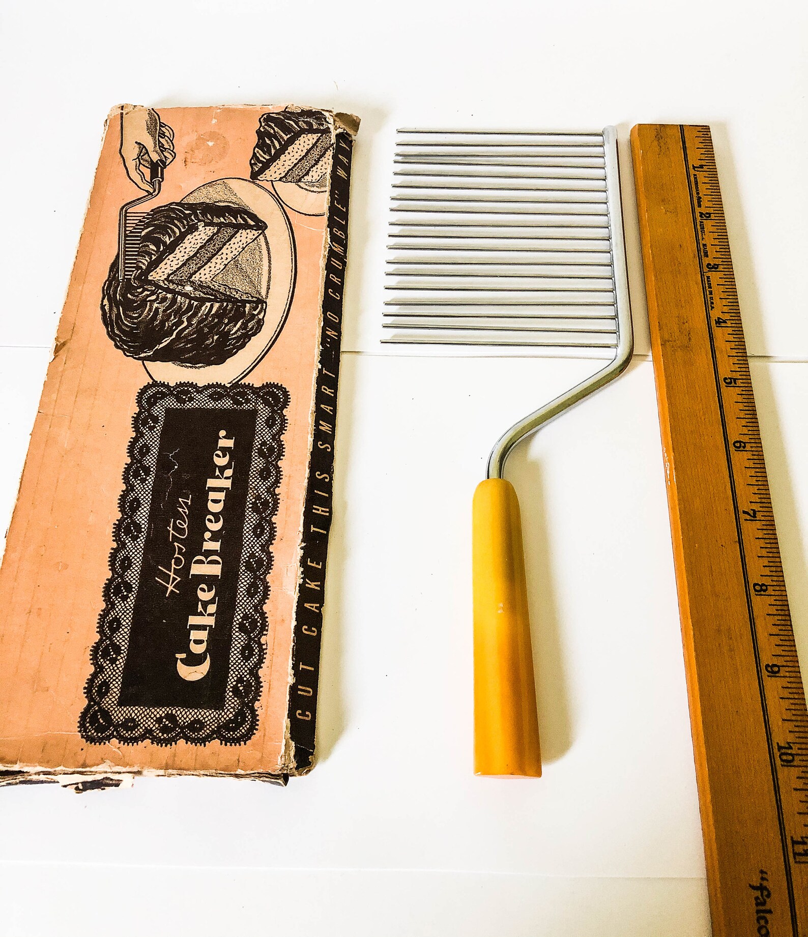 Hostess Cake Breaker vintage Cake Breaker in box Cake fork Etsy