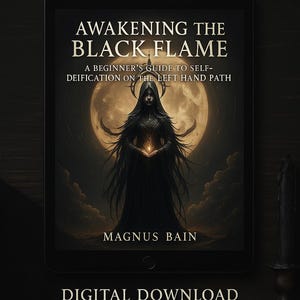 Left Hand Path Guide: Self-Deification & Shadow Work (Digital Grimoire Download)