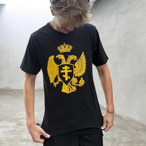 Camiseta Águia de Duas Cabeças – Unidade Sérvio-Russa, Herança Eslava