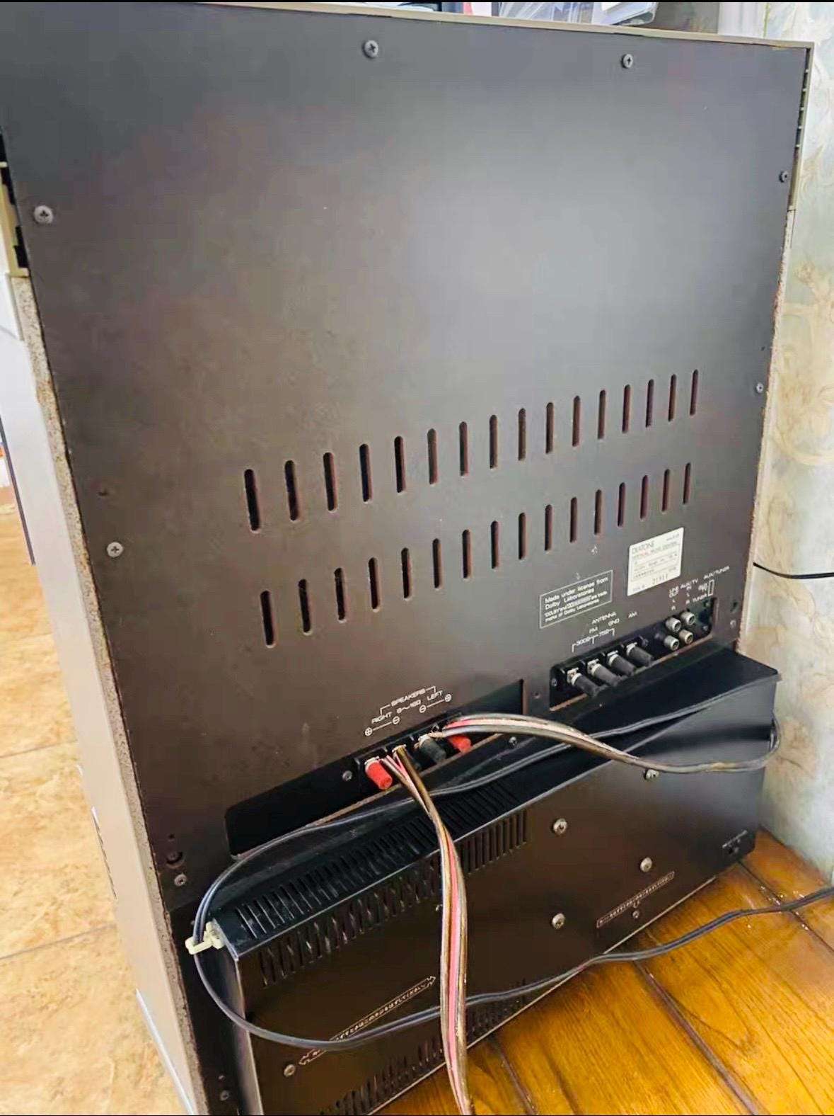 Rare Japan Mitsubishi Diatone X-10 Lp+cassette+radio Stereo Player