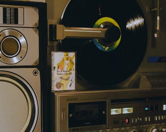 Rare Japan Mitsubishi Diatone X-10 Lp+cassette+radio Stereo Player