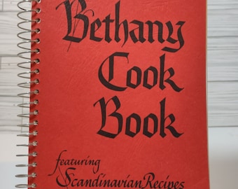 Bethany Cook Book  featuring Scandinavian Recipes 1974