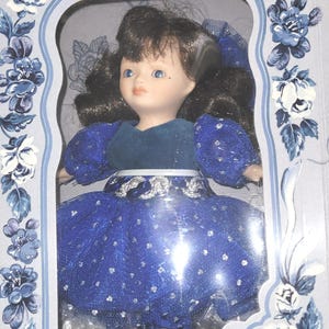 Marie Osmond feines Porzellan Happy Jubiläum Grußkarte limitierte Auflage 1996