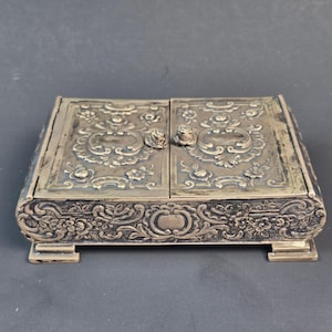 German 800 Silver Box - Etsy