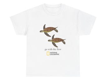Sea Turtle National Geographic Tee, Ocean Vibe Shirt