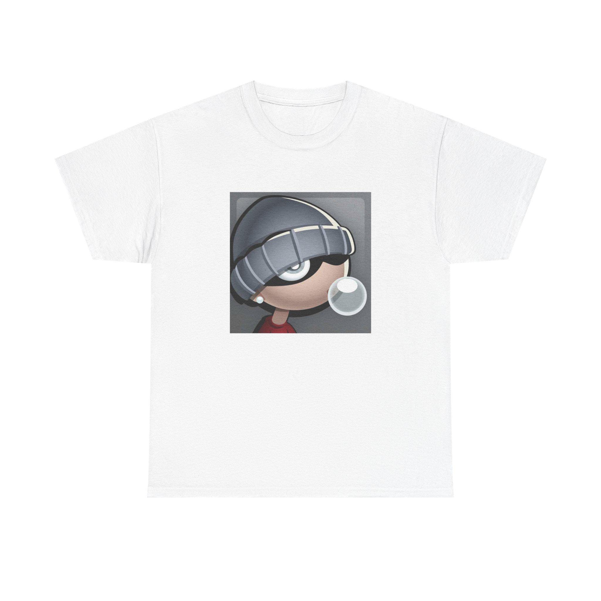 Bubblegum Boy T-shirt, Xbox Gamerpic Heavy Cotton Tee, Y2K Fashion