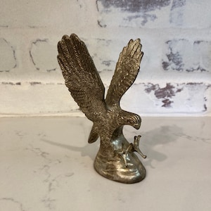 Vintage Silver Plate Eagle