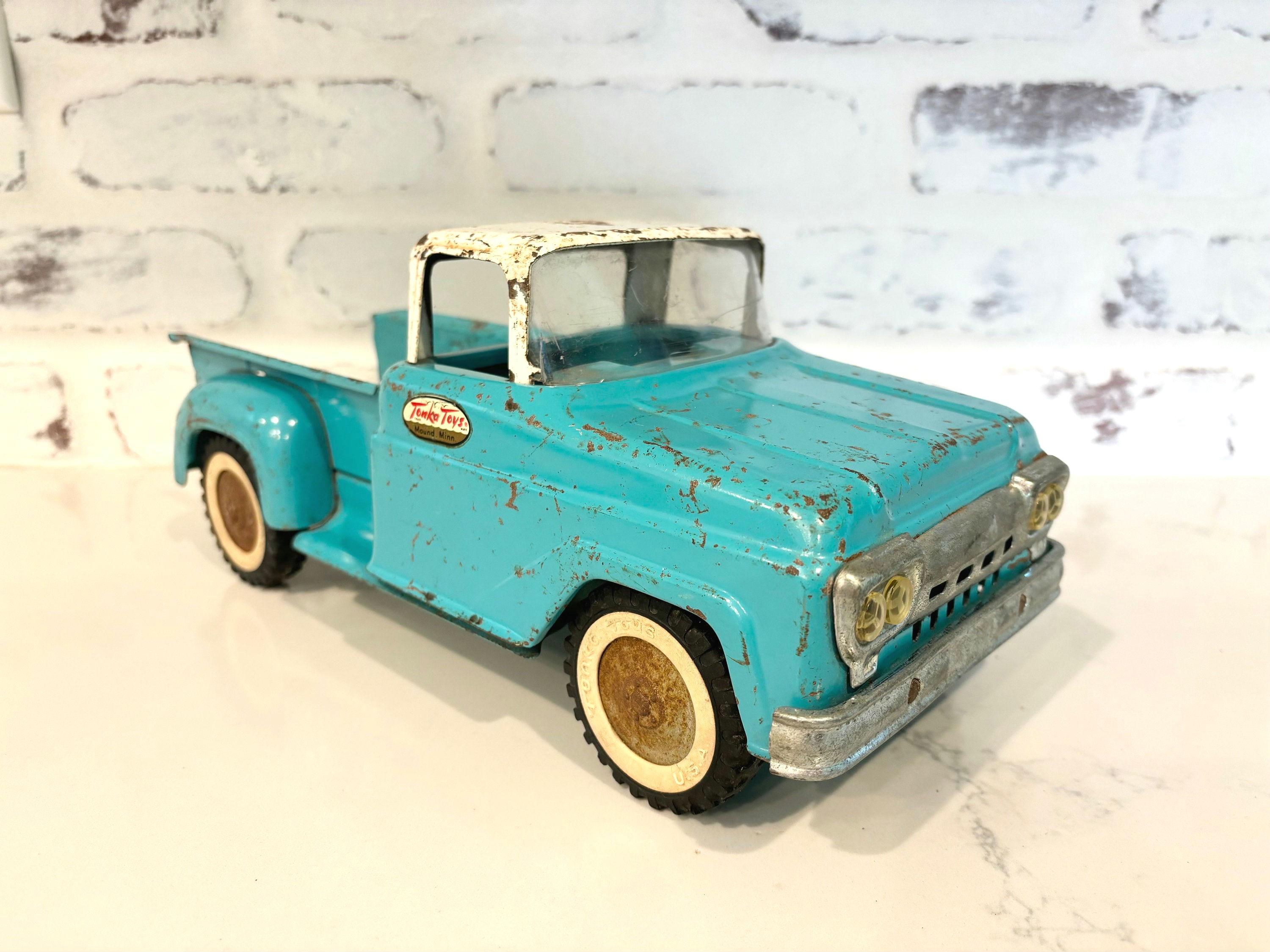 Vintage Tonka 1960 Stepside Pickup Truck - Etsy Vintage Tonka 1960 Stepside Pickup Truck - Etsy