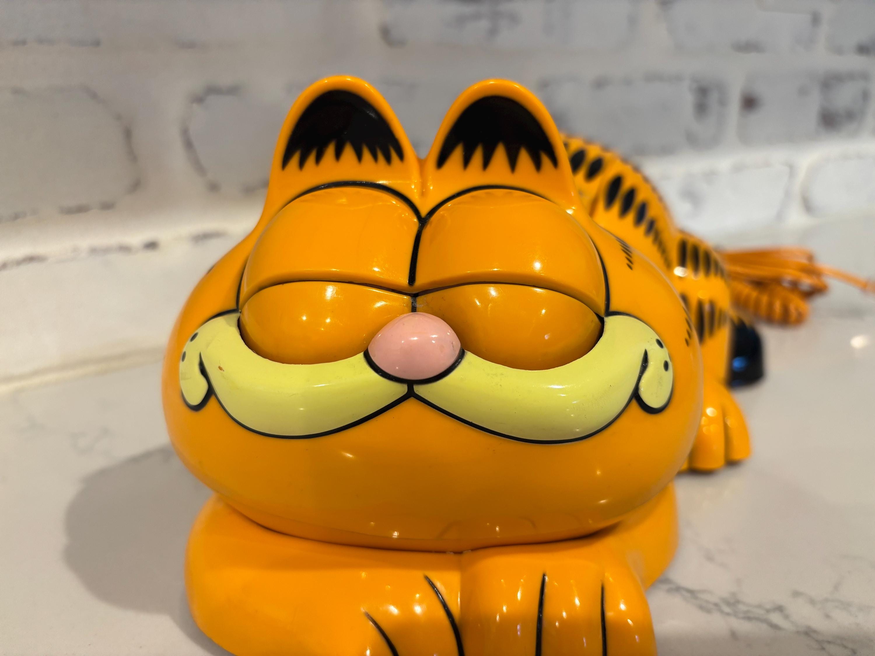 Vintage Garfield Telephone - Etsy