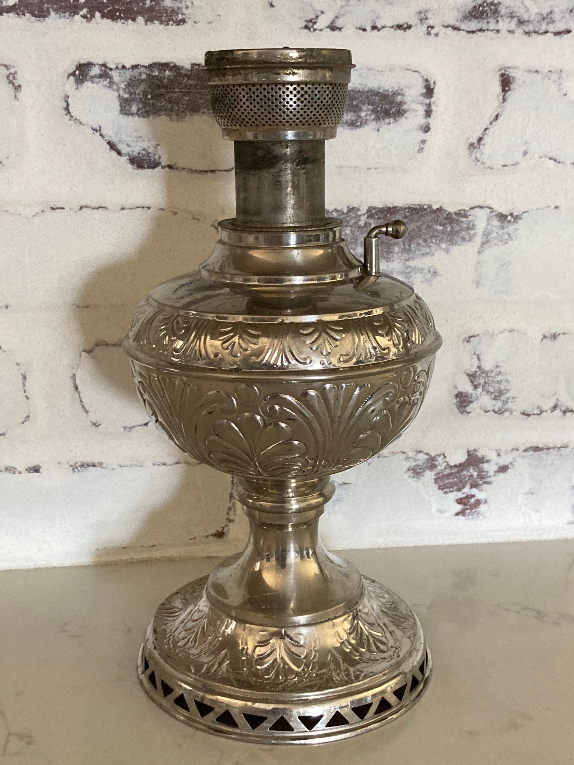 Antique Ornate royal Oil Kerosene Lamp Etsy