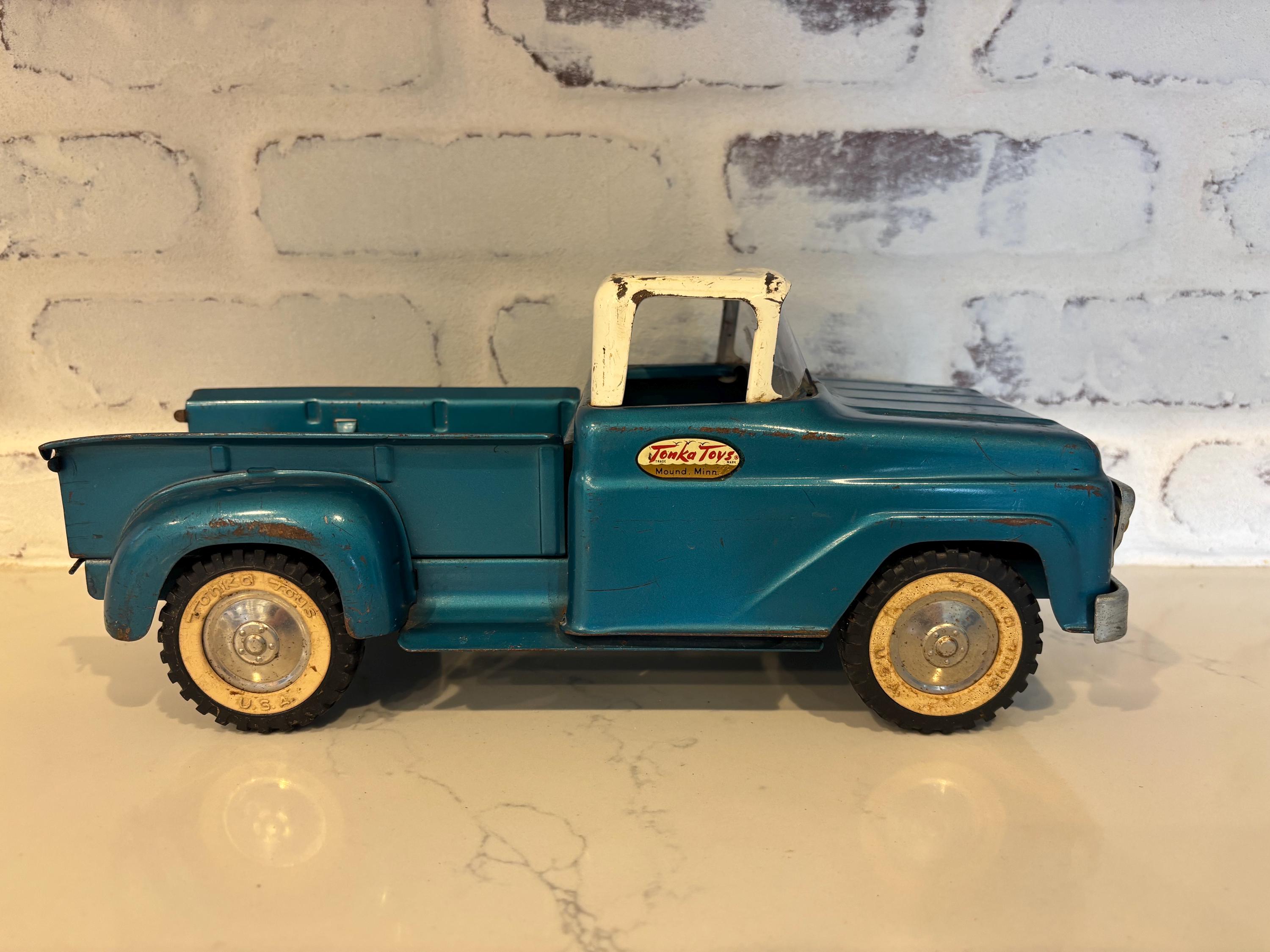 Vintage 1959 Tonka Sportsman Stepside Pickup Truck - Etsy