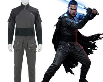 Disfraz de Starkiller Galen Marek de Star Wars - Traje de entrenamiento Sith - Traje de vuelo de Force Unleashed