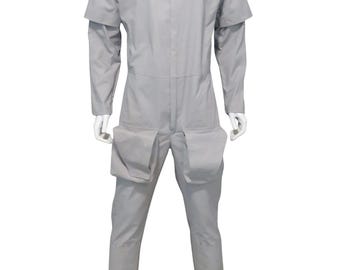 Boba Fett Star Wars Cosplay Grey Flight Suit