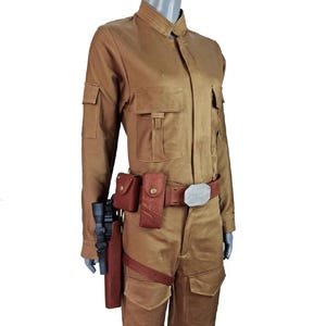 Women’s Han Solo Costume | Star Wars Cosplay Outfit with Leather Belt